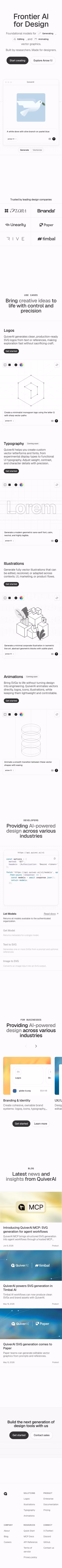 Quiver mobile design — Graphics & Design